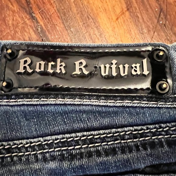 ROCK REVIVAL SHORTS Celine Flare 28 - Picture 6 of 10